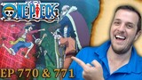 NINJA-PIRATE-MINK-SAMURAI ALLIANCE is CREATED! | One Piece Episode 770 & 771 Reaction