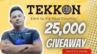 TEKKON - FIX TO EARN FREE TO PLAY WITH 25,000 CASH GIVEAWAY(TAGALOG)