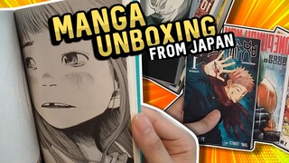 Japanese Manga unboxing from CDJapan | Chill Manga Haul / Manga Collection (2021)