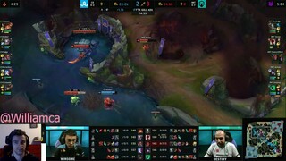 Tâm điểm trận đấu giữa C9 và IMT phần 2 #game #LOL