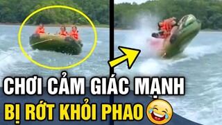 Chơi lướt sóng 'CẢM GIÁC MẠNH' và cái kết hài hước 'ĐI 3 VỀ 1' | Tin 3 Phút Hài