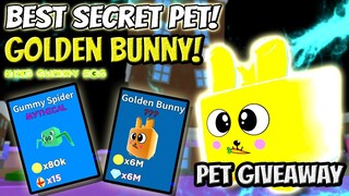 GOLDEN 🐰 BUNNY🐰 SECRET PET AND PET GIVEAWAY IN SPEED CHAMPIONS