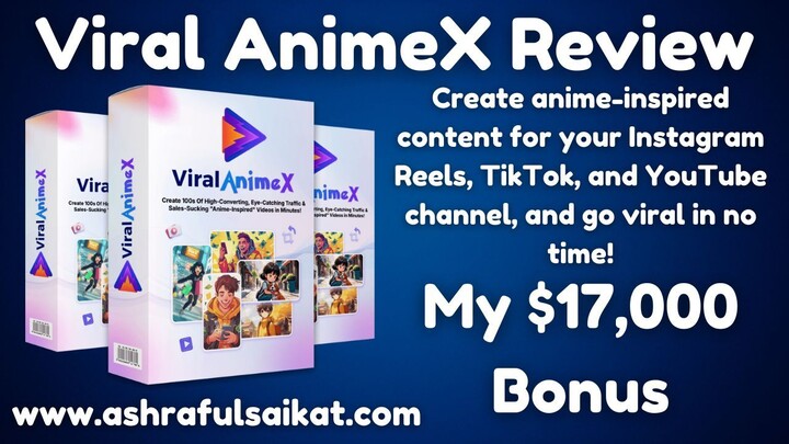 Viral AnimeX Review - Create Anime-Style Videos In Minutes (By Yogesh Agarwal)