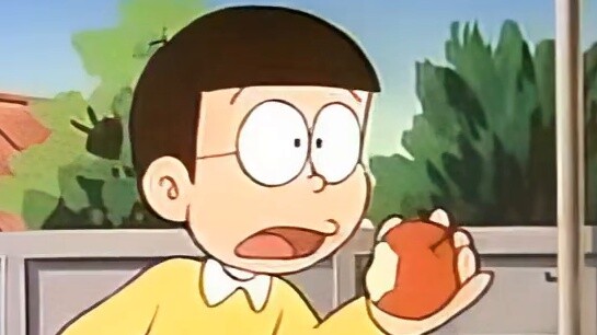 Nobita...tidak tahan lagi!