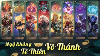 Theo bạn giữa Skin Ngộ Không Tề Thiên Võ Thánh và Thần Giáp Xích Diễm thì Ai Ngầu Hơn ? #shorts