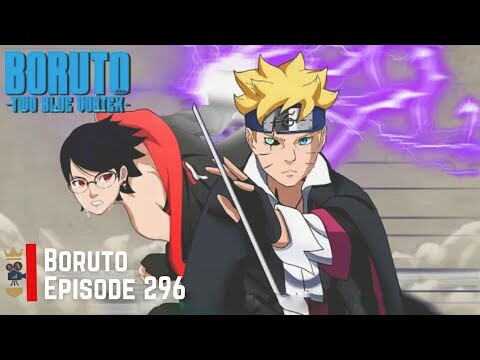 BORUTO EPISODE 296 SUB INDONESIA TERBARU PENUH FULL LAYAR HD | Pertarungan Epic Sarada Vs Boruto