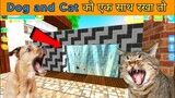 School Party Craft Gameplay || Dog and cat का  एक ही घर बना दिया तो फिर क्या हुआ 😱😱😱
