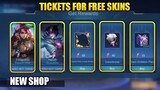 EXCHANGE TICKETS TO EXTREME REWARDS - NEW SHOP IN MOBILE LEGENDS BANG BANG