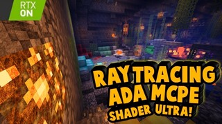 MIRIP RAY TRACING DI MCPC SHOWCASE TEKSTUR & SHADER MCPE MANTAP!