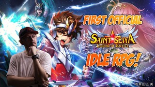 Saint Seiya: Legend of Justice - The First Official Saint Seiya Idle RPG