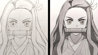 วิธีการวาด Nezuko Kamado - "Kimetsu no Yaiba"