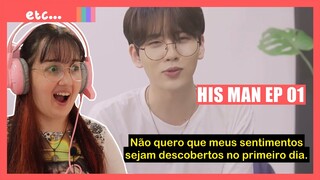 REAGINDO AO EP 01 DO REALITY 'HIS MAN'