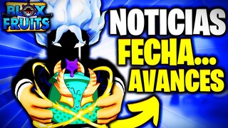 NOTICIAS de la FECHA y NUEVOS AVANCES de la DRAGON UPDATE en BLOX FRUITS🥶✅