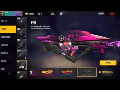 CONFIG SENJATA FREE FIRE TERBARU