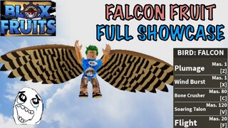 FALCON FRUIT FULL SHOWCASE IN BLOXFRUITS | UPDATE 15