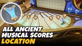 All 6 Ancient Musical Scores Locations | Genshin Impact 4.6