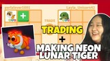 WHAT PEOPLE TRADE FOR *NEON LUNAR TIGER* IN ADOPT ME | W/F/L??