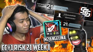 Stress ... Risk 21 Di CC#1 Juga Akhirnya !! ~ Arknights Indonesia [Ft. Angelina M2]