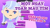 PLAY TOGETHER | MỘT NGÀY TOÀN MÀU TÍM 💜 THÁP VÔ CỰC FULL TÍM 😨