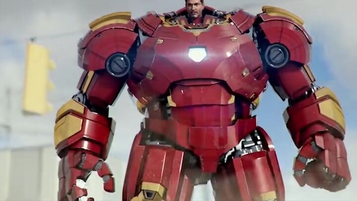 Iron Man melawan Hulk lagi, kali ini tidak hanya disebut "baju besi anti-Hulk", tetapi juga menyembunyikan bayi besar