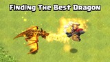 New Every Level Dragon Family VS Every Level Dragon Rider | Clash of Clans