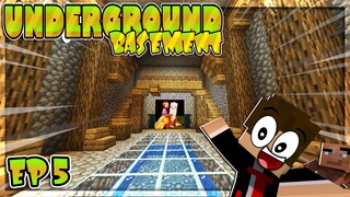 TAPOS NARIN ANG UNDERGROUND BASEMENT | Minecraft Survival Series Ep 5 | Minecraft Bedrock Edition