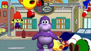 AN Mugen Request #2066: Parappa, Pac-Man, Baseballman VS Sonic, Bonzi Buddy, Peter Griffin