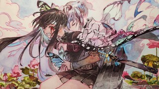 【Demon Slayer】Hand-painted all member- Tsuyuri Kanao