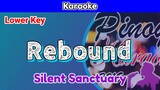 Rebound by Silent Sanctuary (Karaoke : Lower Key)