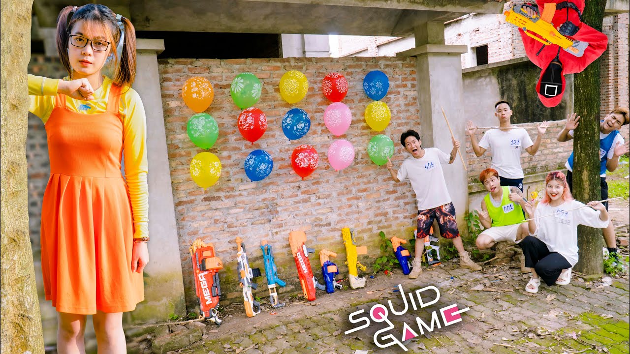 SQUID GAME Million Dollar Bonus | Green Light And Red Light Ball Smash  Challenge 2 - Bstation