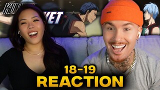 HE CAN'T BE STOPPED! | Kuroko No Basket Ep 18-19 Reaction