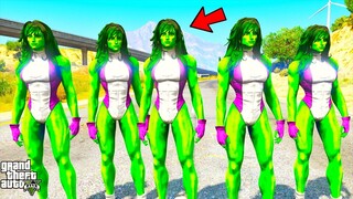 KRRISH & BLACK HULK SAVE FRANKLIN LIFE FROM DANGEROUS STRONGEST SHE HULK IN GTA 5 MODS 🤪🤪