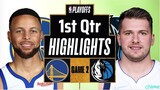 Golden State Warriors vs Dallas Mavericks game 1: 1st QtrHighlights | May 20 | NBA 2022 Playoffs