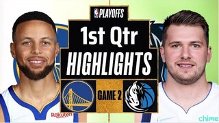 Golden State Warriors vs Dallas Mavericks game 1: 1st QtrHighlights | May 20 | NBA 2022 Playoffs