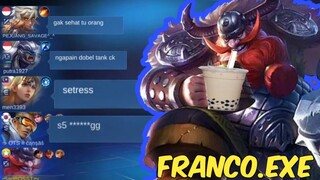 FRANCO.EXE ‼️MANCING MANIA MANTAP - MOBILE LEGENDS.EXE