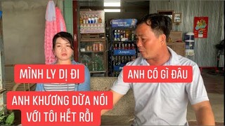 Khương Dừa nhiều chuyện hại vợ bạn thân đòi ly dị...!