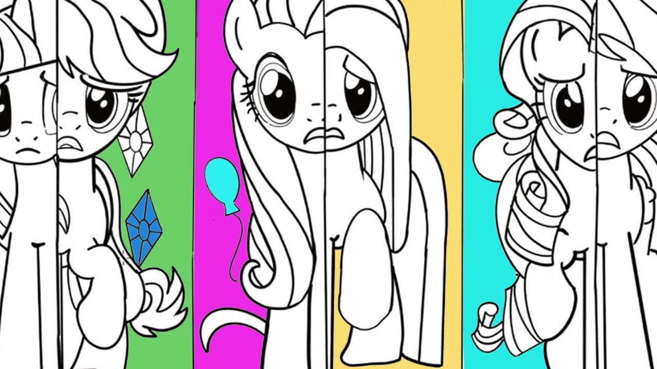 mlp it follows me color pages