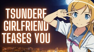 Tsundere Girlfriend Teases You {ASMR Roleplay}