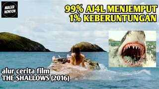 KETIKA MANGSA HIU LAPAR TERJEBAK DI BATU KARANG - Alur Cerita Lengkap Film THE SH4LL0WS (2016)