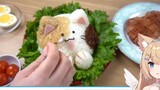 [Video Đánh giá cao] Món cơm mèo dễ thương! Tham lam đến chảy nước miếng