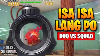 Ang Dami Dami Niyo Naman! Duo VS Squads (Rules of Survival)