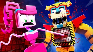 GLAMROCK FREDDY KILLS MOMMY LONG LEGS - Poppy Playtime FNAF Security Breach Minecraft Animation