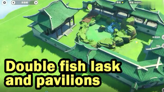 Doublefishlaskandpavilions