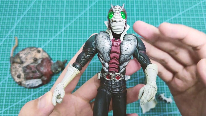 SIC.vol9 รีวิวโมเดล sic ของ Kamen Rider V3 Bad Mouth Rider