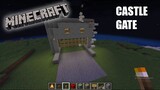 Tutorial How to Make Castle Gate 🏰 in Minecraft 1.18
