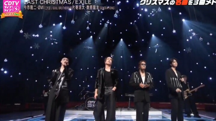 241216 EXILE TRIBE - LAST CHRISTMAS @ CDTV Live Live