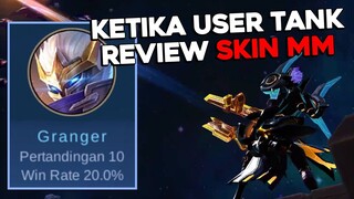 Ketika User Tank Pake Marksman. Serasa Pengen Bukain Map Mulu - Review Skin Granger Starfall Knight