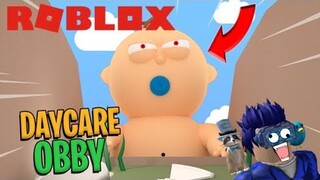 Em bé QUỶ QUÁI xuất hiện! *Escape The DayCare Obby* (Roblox)