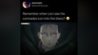Follow my IG in Bio. TAGS: anime fyp attackontitanseason4 aot eren levi leviackerman mikasa ackerman manga weeb otaku