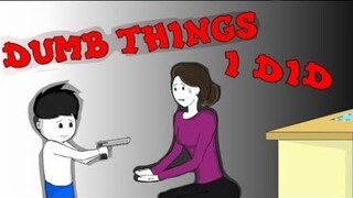 Dumb things I did as a Kid